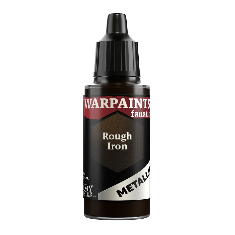 The Army Painter Warpaints Fanatic Metallic Rough Iron WP3181