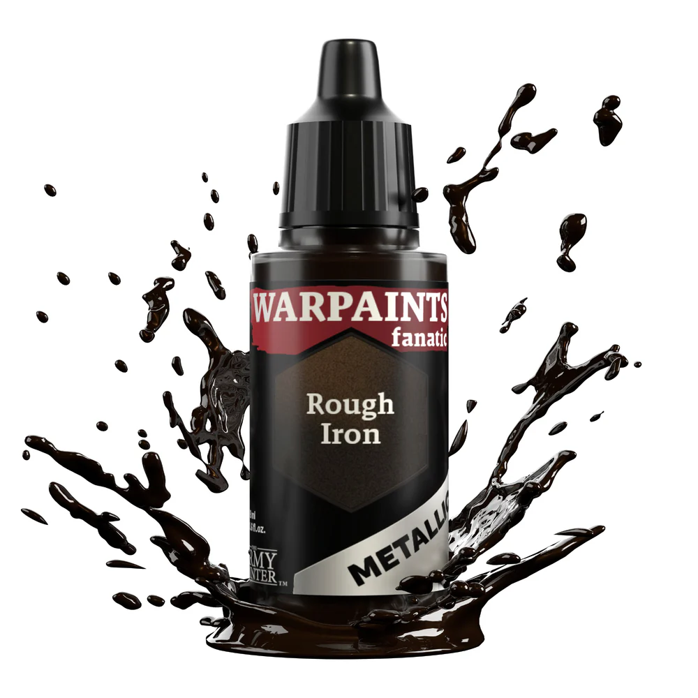 The Army Painter Warpaints Fanatic Metallic Rough Iron WP3181