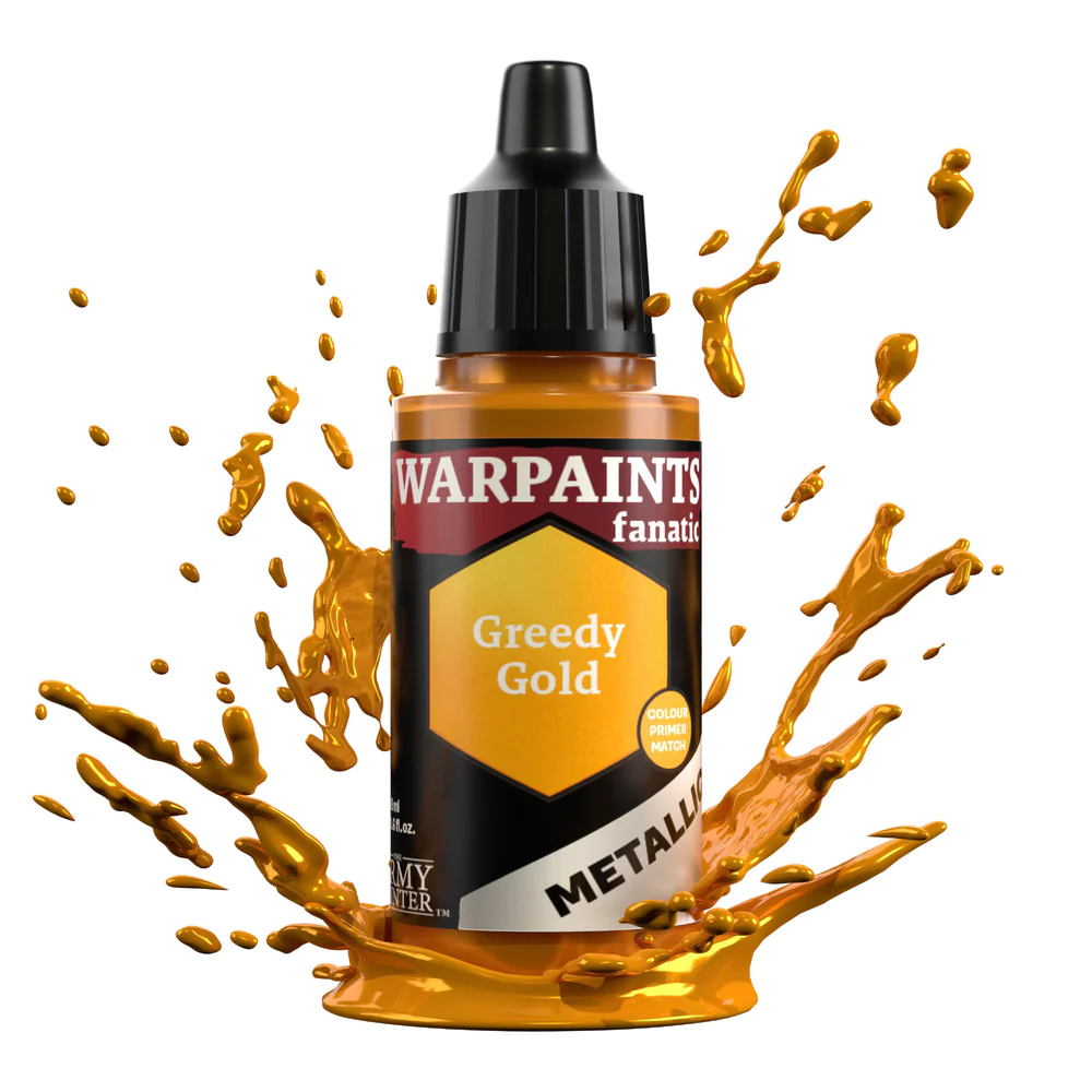 The Army Painter Warpaints Fanatic Metallic Greedy Gold WP3188
