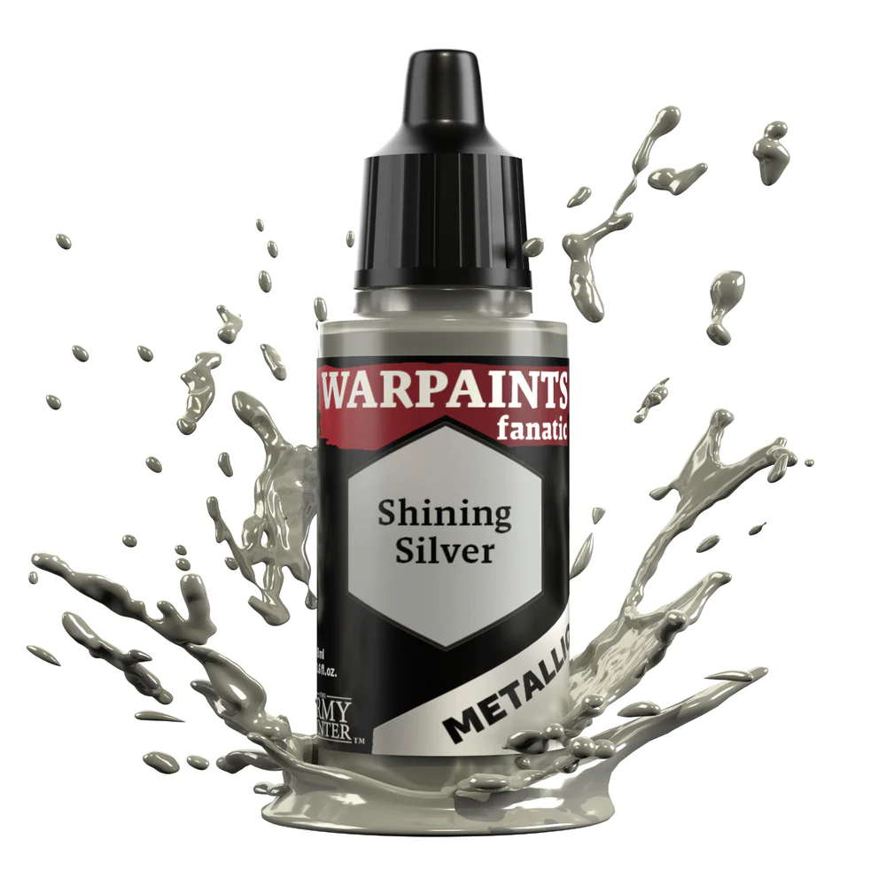 The Army Painter Warpaints Fanatic Metallic Shining Silver WP3191