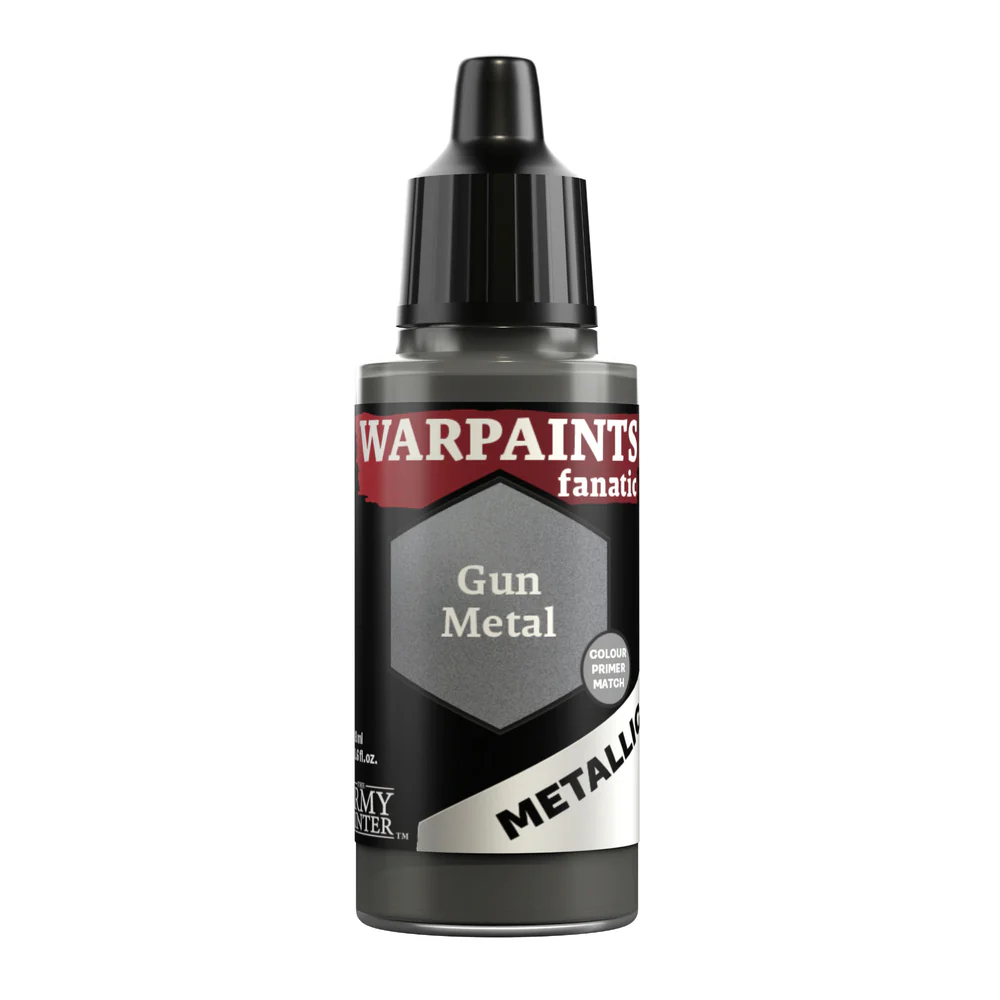The Army Painter Warpaints Fanatic Metallic Gun Metal WP3193