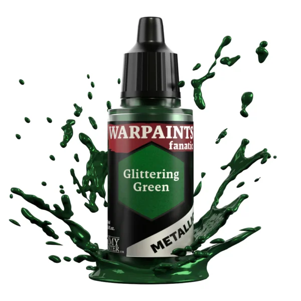 The Army Painter Warpaints Fanatic Metallic Glittering Green WP3197