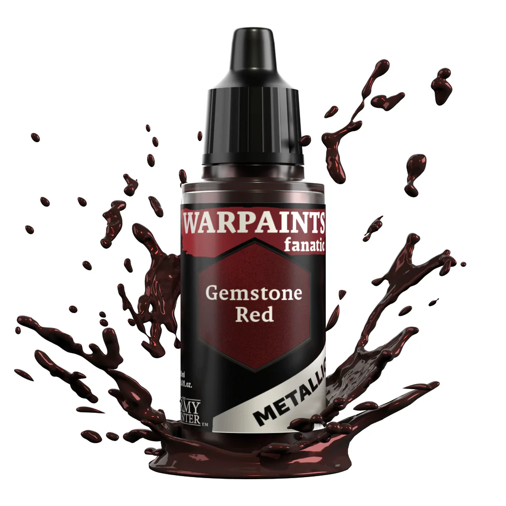 The Army Painter Warpaints Fanatic Metallic Gemstone Red WP3198