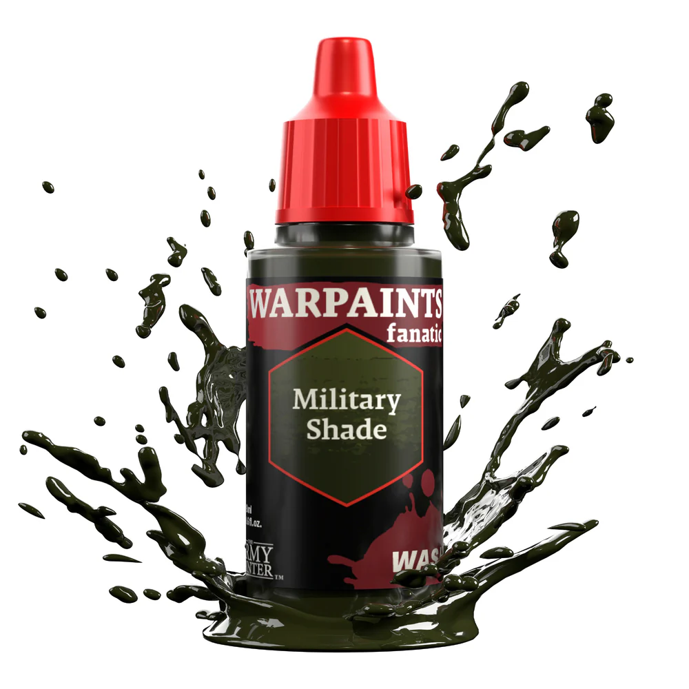 The Army Painter Warpaints Fanatic Wash Military Shade WP3209