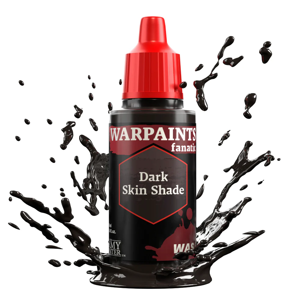 The Army Painter Warpaints Fanatic Wash Dark Skin Shade WP3215