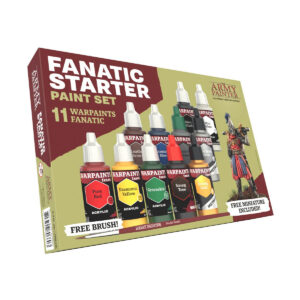 The Army Painter Warpaints Fanatic Starter Paint Set of 11 WP8066