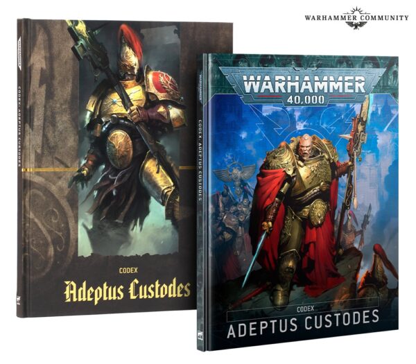 Warhammer 40000 Adeptus Custodes Codex Hardback 01-14