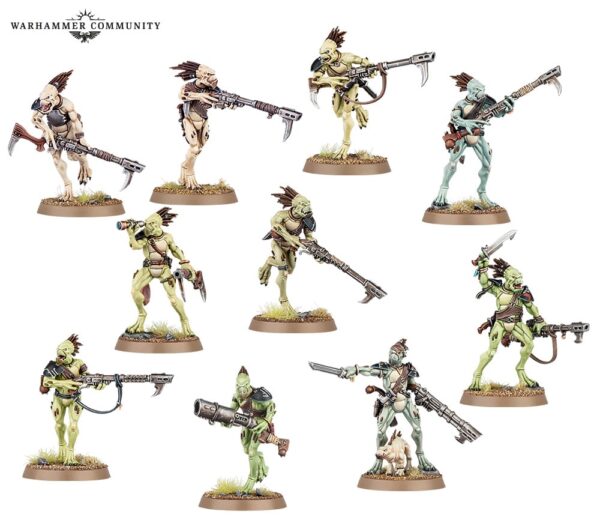 Warhammer 40000 T'au Empire Kroot Carnovore Squad 56-48