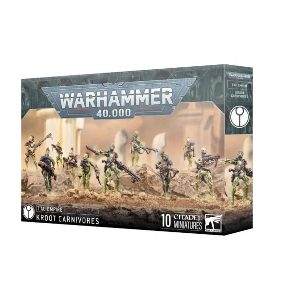 Warhammer 40000 T'au Empire Kroot Carnovore Squad 56-48