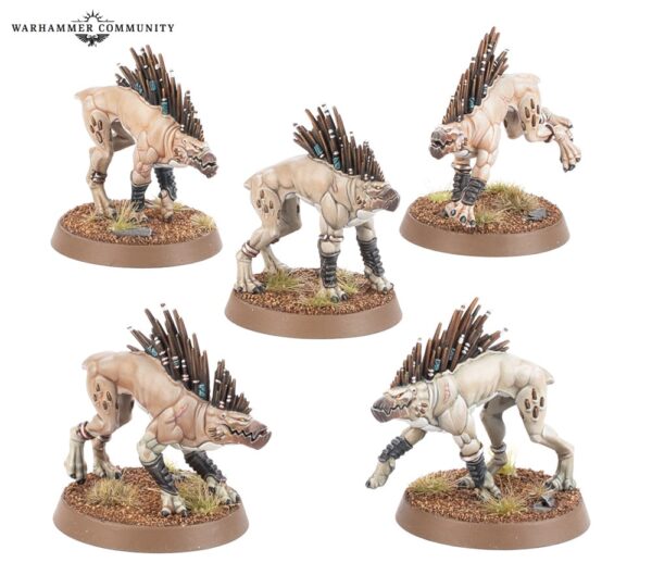 Warhammer 40000 T'au Empire Kroot Hounds 56-58