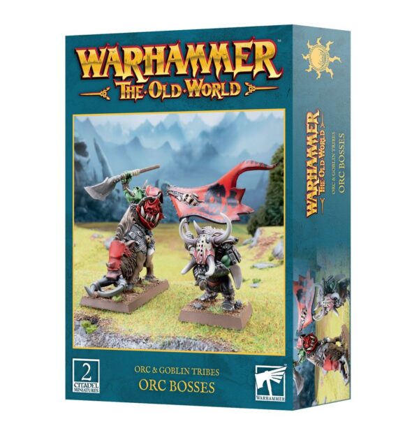 Warhammer The Old World Orc and Goblin Tribes Goblin Orc Bosses 09-01