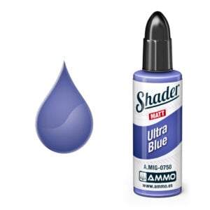 Ammo by Mig Matt Shader Ultra Blue AMIG0750