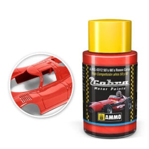 Ammo by Mig Cobra Motor 50´s 60´s Rosso Corsa Acrylic Paint AMIG0312
