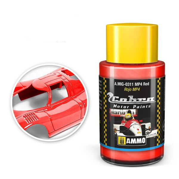 Ammo by Mig Cobra Motor MP4 Red Acrylic Paint AMIG0311