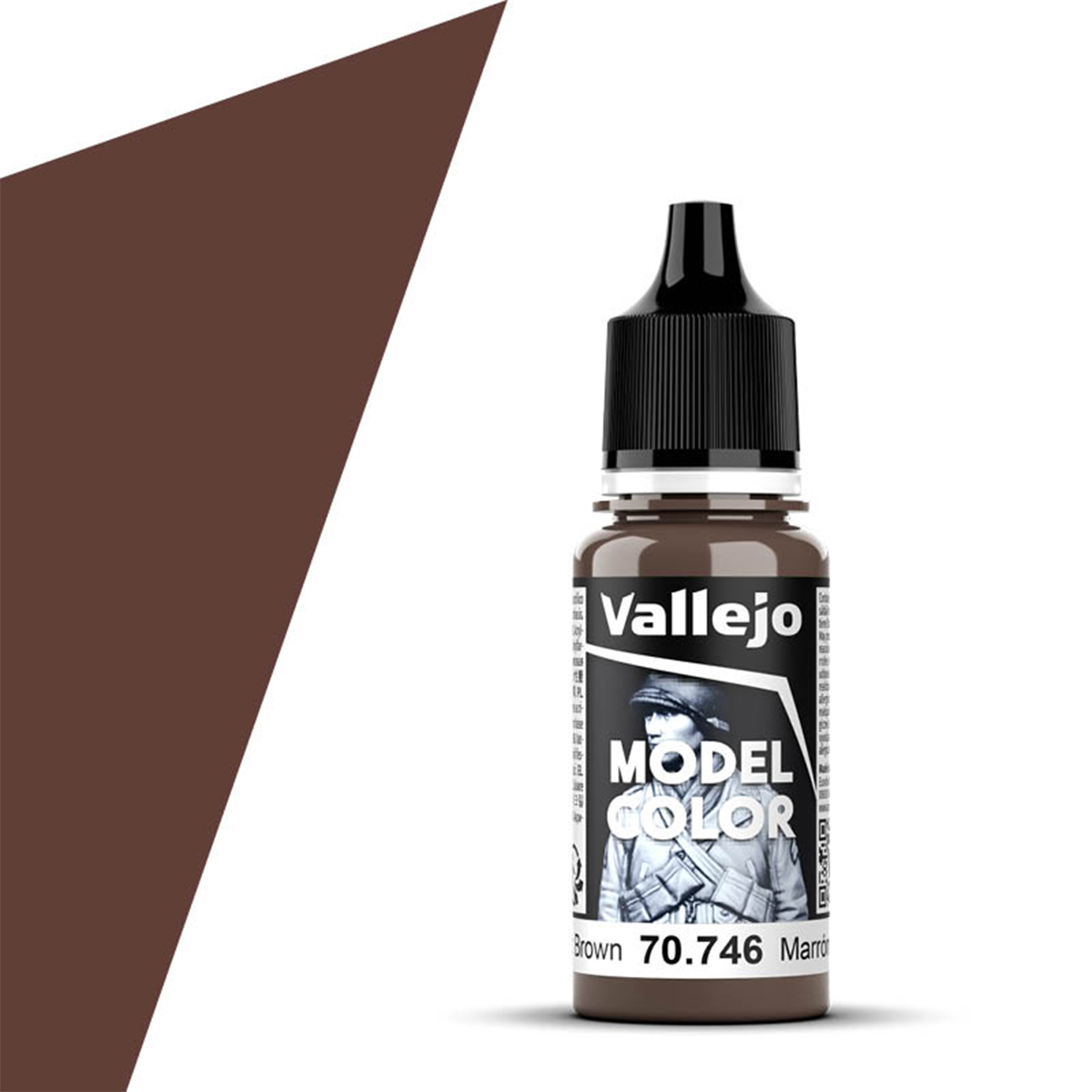 Vallejo Model Color Matt Chestnut Brown 18 ml 70746 16