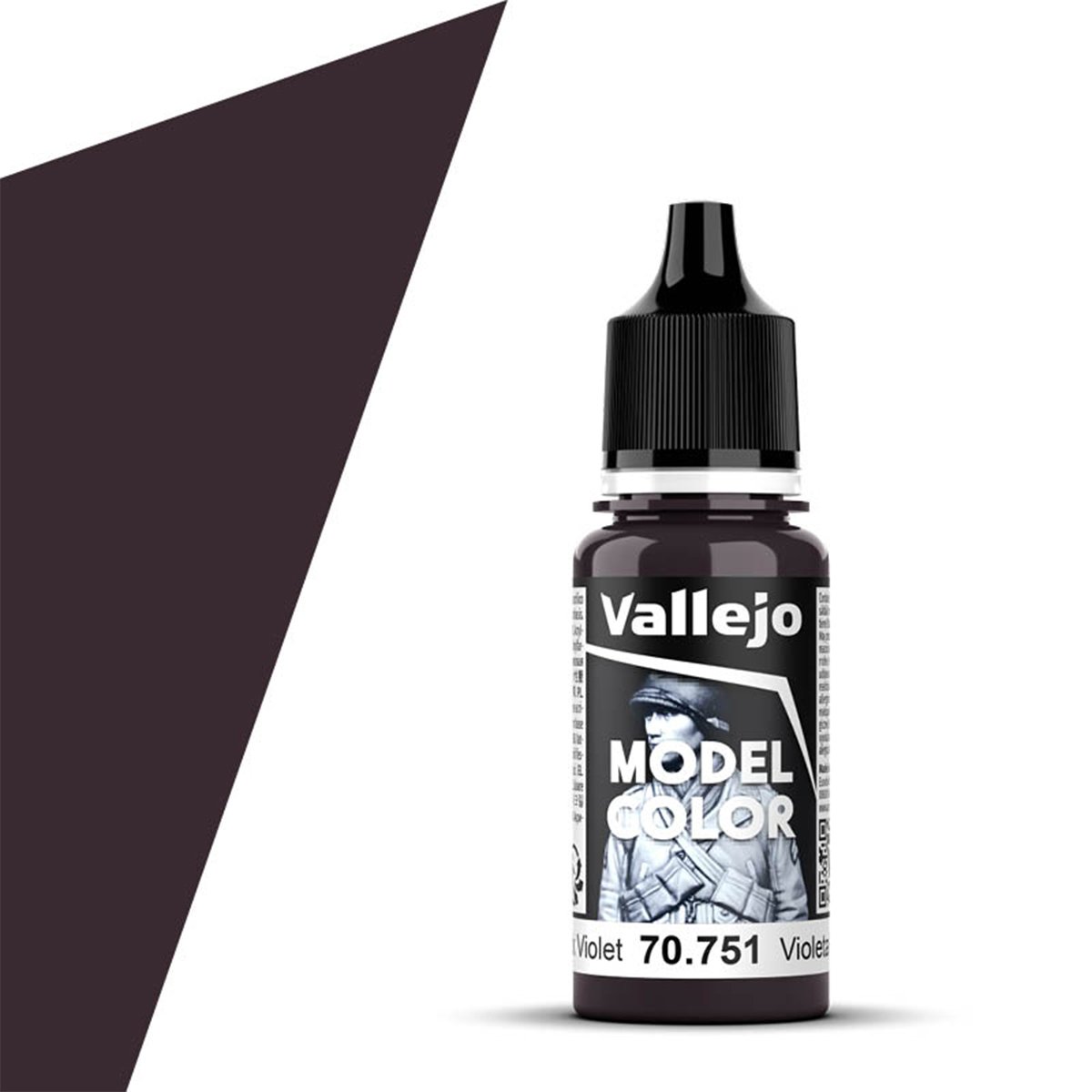 Vallejo Model Color Matt Black Violet 18 ml 70751 54