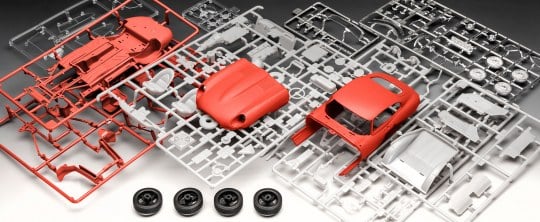Revell Jaguar E-Type Coupe 1/24 Scale 07668