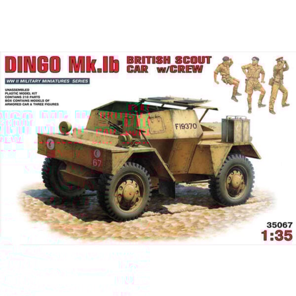 Miniart British Scout Car Dingo MK. 1B 1/35 Scale 35067