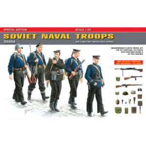Miniart Soviet Naval Troops Special Edition 1/35 Scale 35094