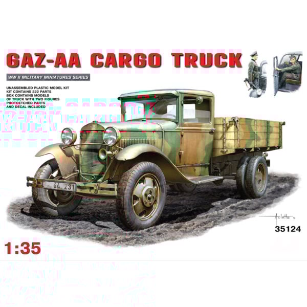 Miniart GAZ-AA Cargo Truck 1/35 Scale 35124