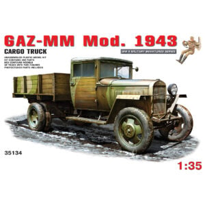 Miniart GAZ-MM Mod1943 Cargo Truck 1/35 Scale 35134