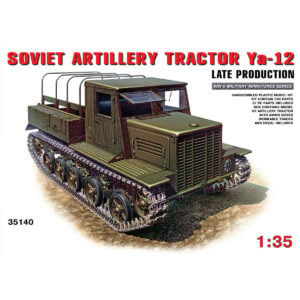 Miniart YA-12 Late Prodruction Soviet Artillery Tractor 1/35 Scale 35140