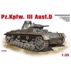 Miniart Pz.Kpfw.III Ausf.D 1/35 Scale 35169
