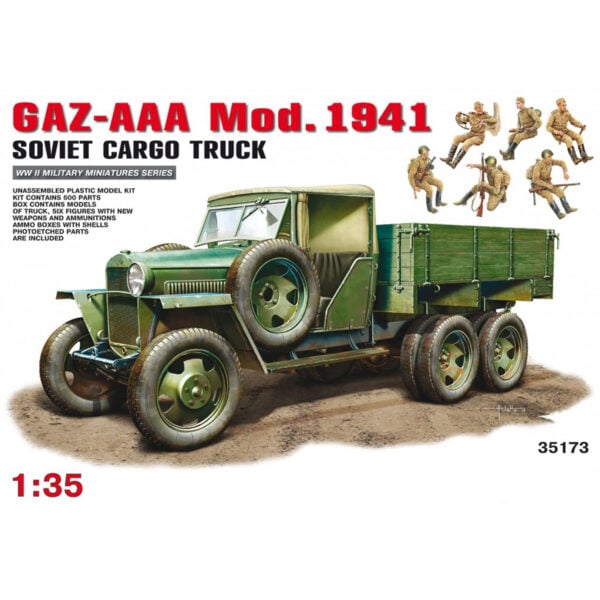 Miniart GAZ-AAA Cargo Truck Mod 1941 1/35 Scale 35173
