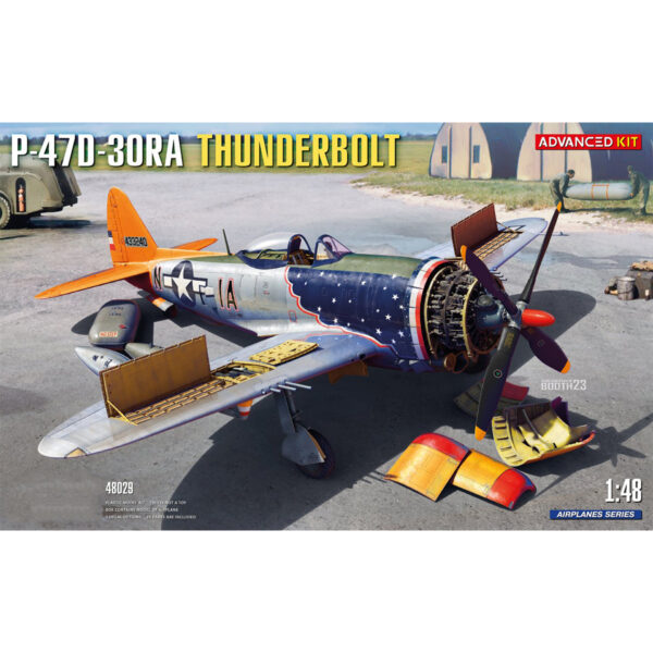 Miniart P-47D-30RA Thunderbolt Advanced Kit 1/48 Scale 48029