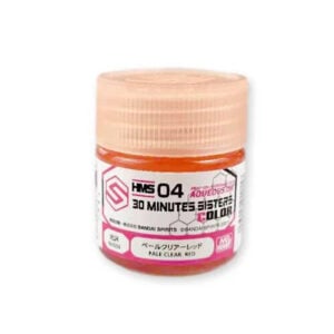 Mr Hobby Aqueous HMS004 30 Minutes Sisters Pale Clear Red