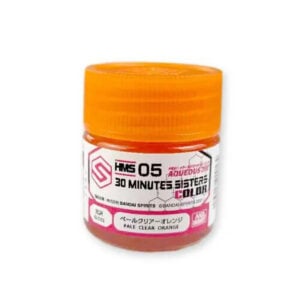 Mr Hobby Aqueous HMS005 30 Minutes Sisters Pale Clear Orange