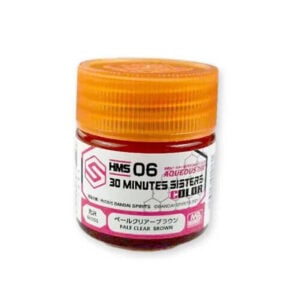 Mr Hobby Aqueous HMS006 30 Minutes Sisters Pale Clear Brown