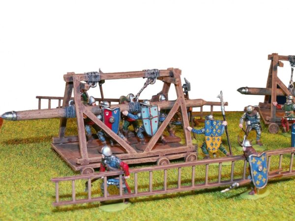 Miniart Assault of Medieval Fortress 1/72 Scale 72033