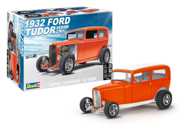 Revell 1932 Ford Tudor Sedan 2n1 1/25 Scale RMX 85-4553 14553