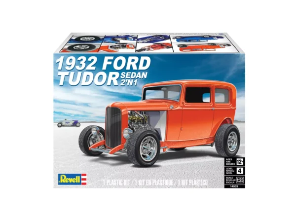 Revell 1932 Ford Tudor Sedan 2n1 1/25 Scale RMX 85-4553 14553