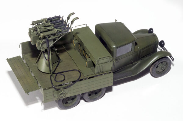 Miniart GAZ-AAA with QUAD M4 MAXIM 1/35 Scale 35177
