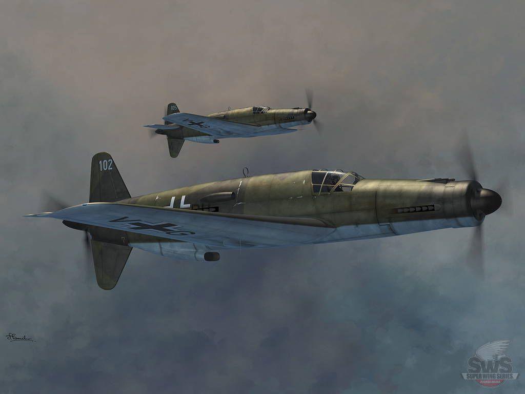 Colour Mottling on a Dornier Do 335 A-0