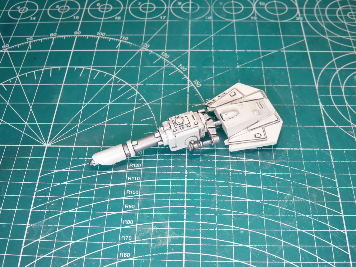 Gluing Cannon to Mounting Bracket