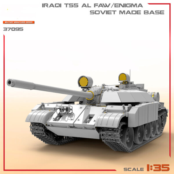 Miniart Iraqi T-55Al Fawith Enigma Soviet Made Base 1/35 Scale 37095