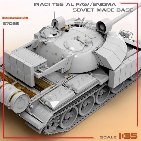 Miniart Iraqi T-55Al Fawith Enigma Soviet Made Base 1/35 Scale 37095