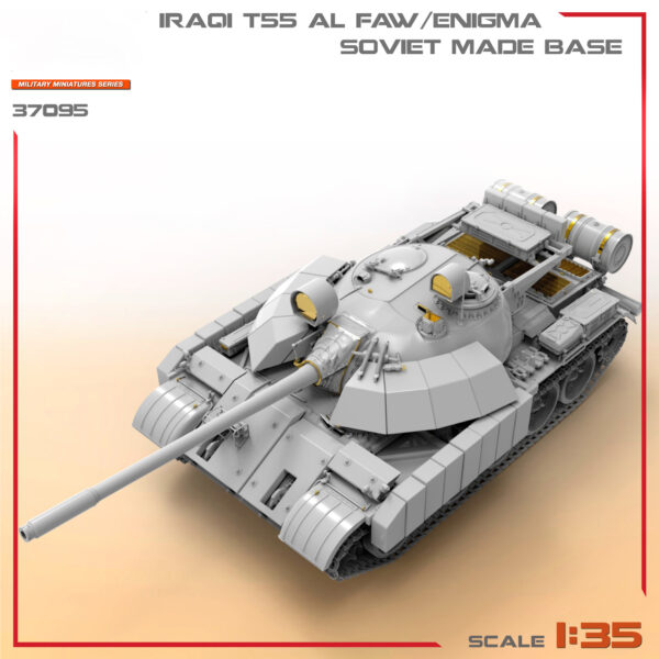Miniart Iraqi T-55Al Fawith Enigma Soviet Made Base 1/35 Scale 37095