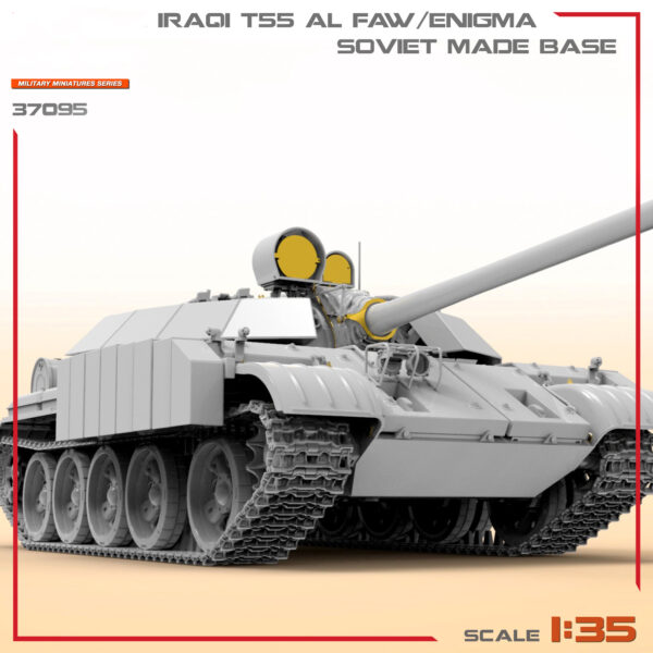 Miniart Iraqi T-55Al Fawith Enigma Soviet Made Base 1/35 Scale 37095