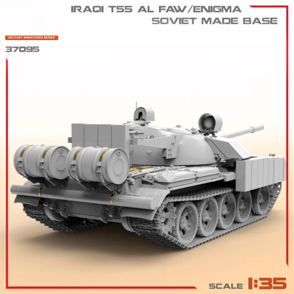 Miniart Iraqi T-55Al Fawith Enigma Soviet Made Base 1/35 Scale 37095