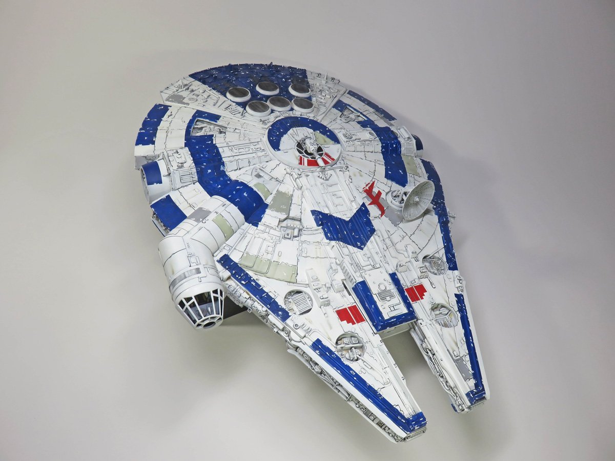 Millennium Falcon Completed Image