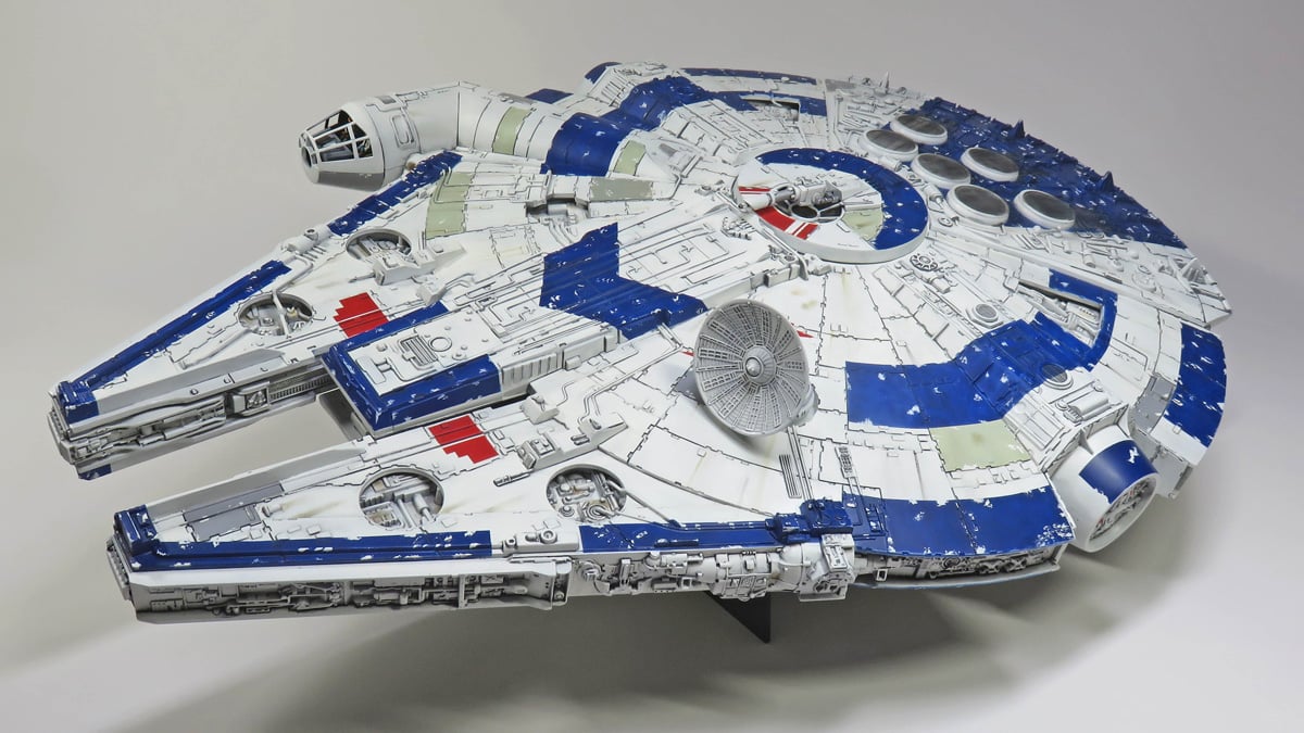 Millennium Falcon Completed Image