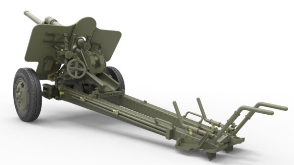 Miniart USV-BR 76-mm Gun Mod 1941 with Limber and Crew 1/35 Scale 35129