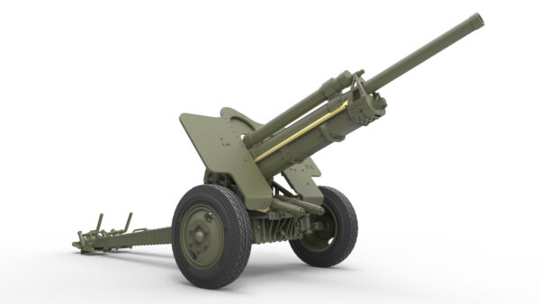 Miniart USV-BR 76-mm Gun Mod 1941 with Limber and Crew 1/35 Scale 35129