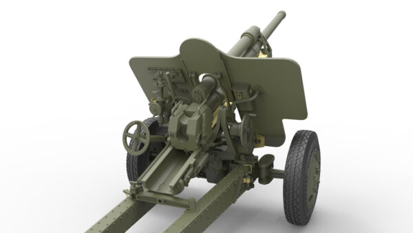 Miniart USV-BR 76-mm Gun Mod 1941 with Limber and Crew 1/35 Scale 35129