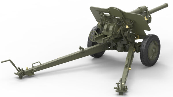 Miniart USV-BR 76-mm Gun Mod 1941 with Limber and Crew 1/35 Scale 35129
