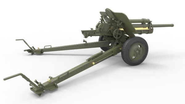 Miniart USV-BR 76-mm Gun Mod 1941 with Limber and Crew 1/35 Scale 35129